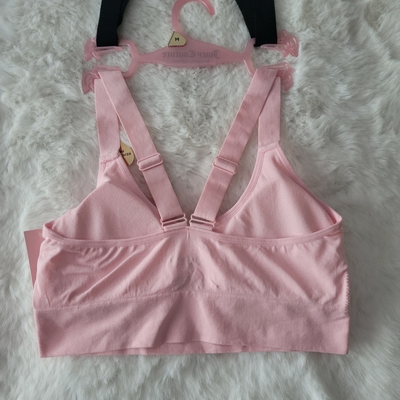 🩷JUICY COUTURE BRAND NEW 2-PACK BRALETTE REMOVABLE PADS SIZE M - Picture 3 of 5